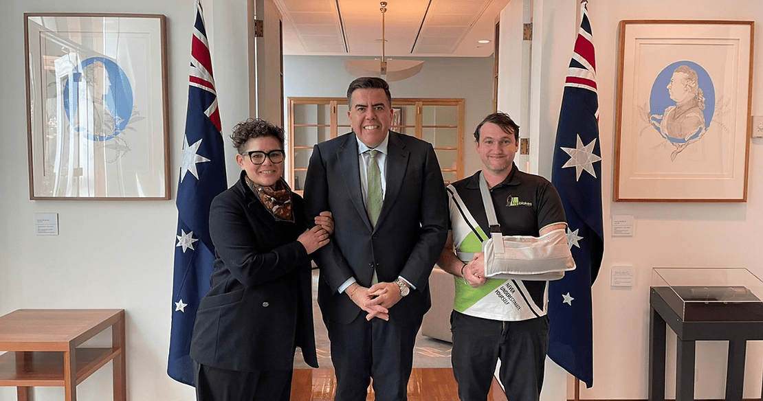 Top Blokes speak with Milton Dick MP 